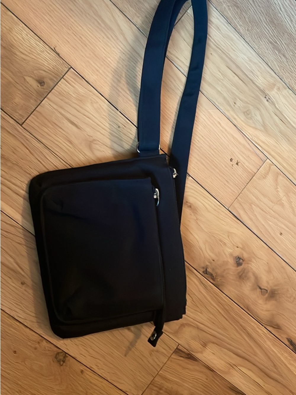 Black Crossbody or waist Sling Bag